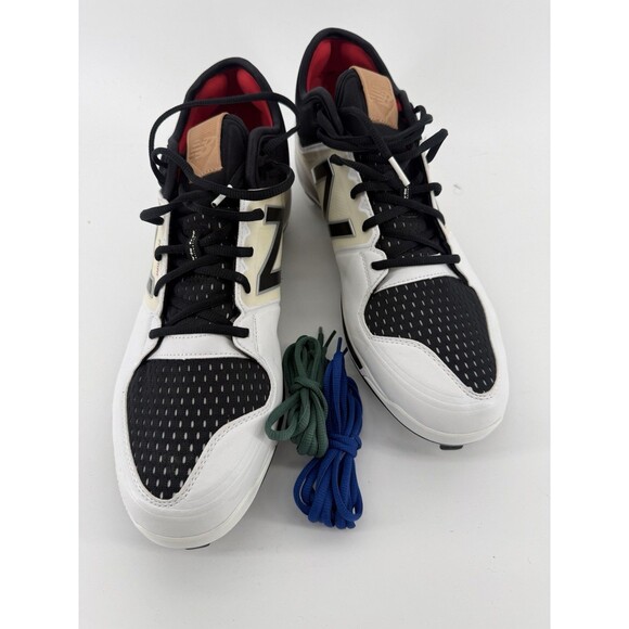 NEW BALANCE 3000v3 Baseball Metal Cleats FantomFit L3000HC3 Men’s 16 White Black main image 10